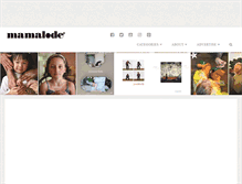 Tablet Screenshot of mamalode.com